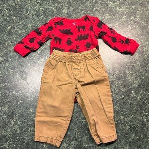 Carters Long Sleeve Outfit